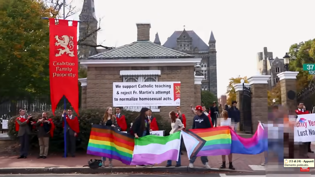 TFP Student Action reza o rosário na Georgetown University