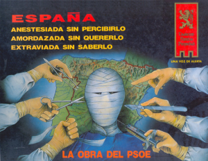 Genocídio cultura e espiritual criado pelo socialismo espanhol