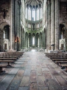 Interior da abadia