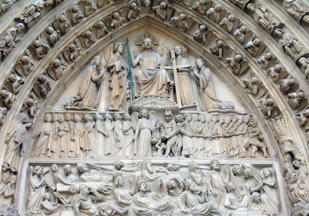Juízo Final, Catedral de Notre-Dame, Paris