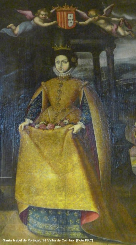 Sta. Isabel de Portugal, Sé Velha de Coimbra [ Foto PRC]