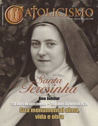 Capa da Revista Catolicismo de Abril de 2022